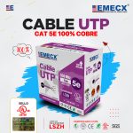CABLE MORADO UTP CAT.5E LSZH